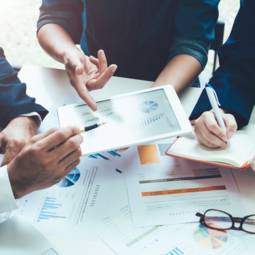 Discussing data — supply chain solutions