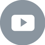 Youtube logo in a circle
