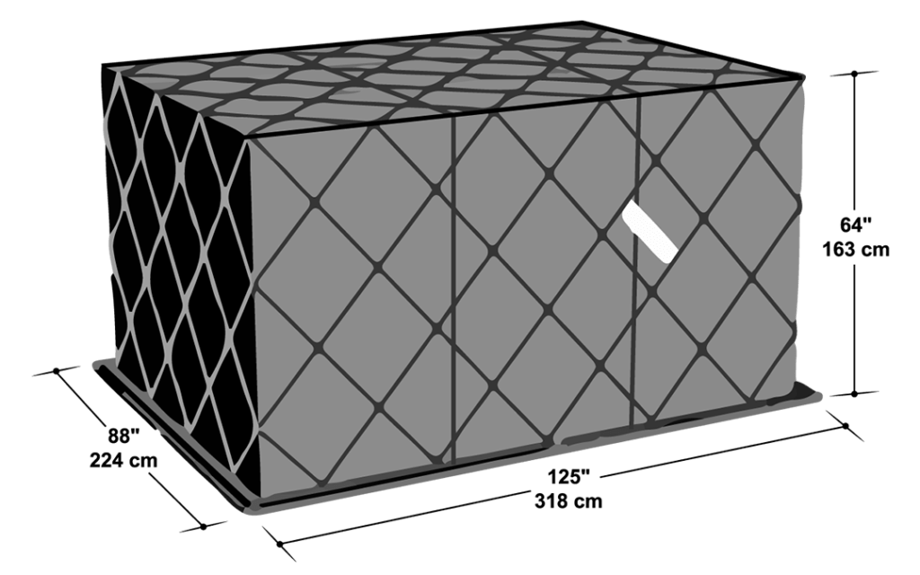 P1P PAG Pallet shipping container